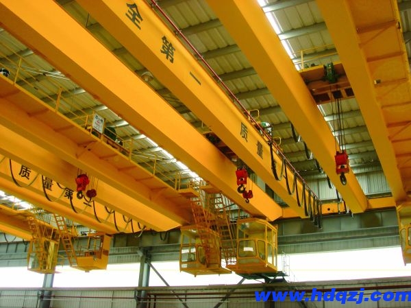 Structural Drawing of Double Beam European Crane
