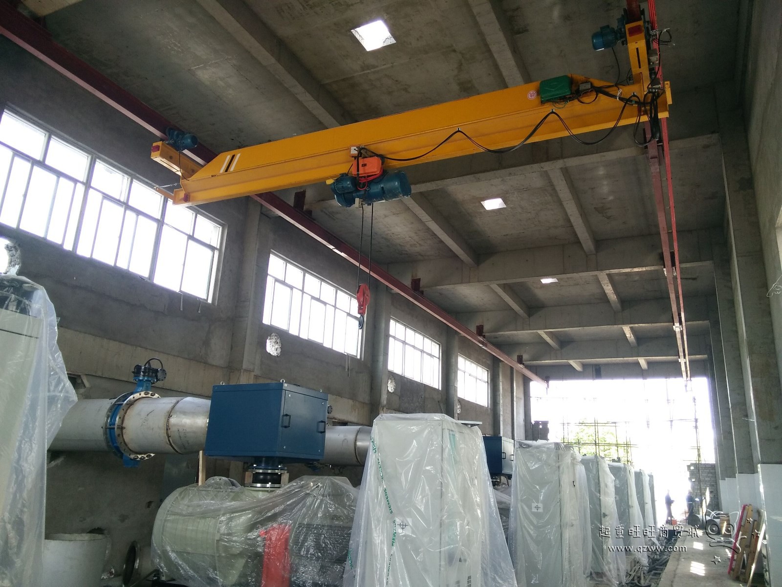 Procurement of single beam suspension crane for sewage treatment plant