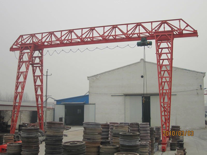 China Railway Construction ProcurementMHType flower rack gantry crane
