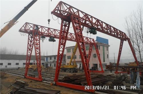 China Railway Construction ProcurementMHType flower rack gantry crane