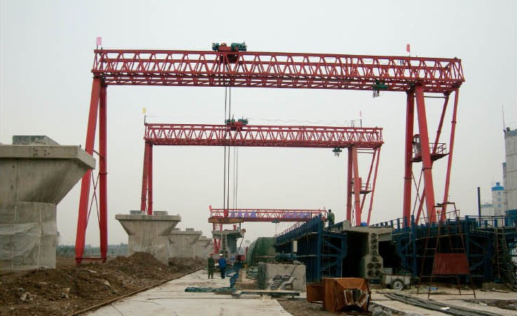 Railway Bureau Procurement of Double Beam Flower Frame Gantry Crane