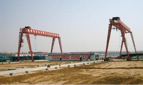Railway Bureau Procurement of Double Beam Flower Frame Gantry Crane