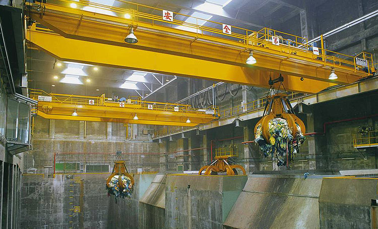 Installation of Small Double Beam Bridge Crane in Steel Structure Workshop