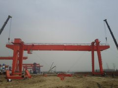 MGType double beam hook gantry crane|Double beam hook gantry crane