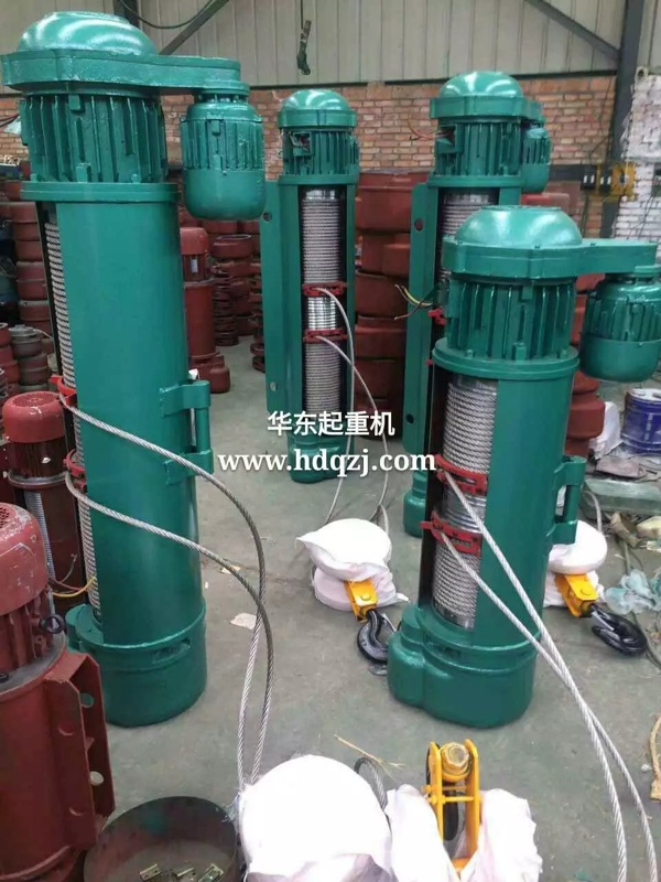 MDtype2T-36MFixed steel wire rope electric hoist