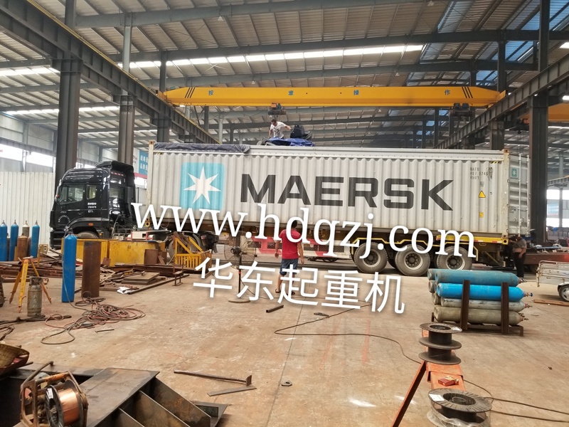 Beam lifting machine for the Belt and Road project exported to Pakistan
