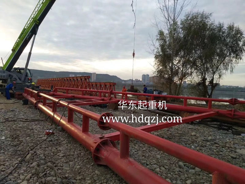 MGhdtype80T-35MInstallation site of beam lifting machine