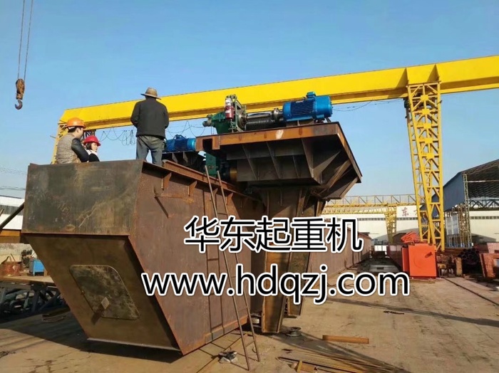 MDGtype32T-50MOn site production of partial hanging gantry crane