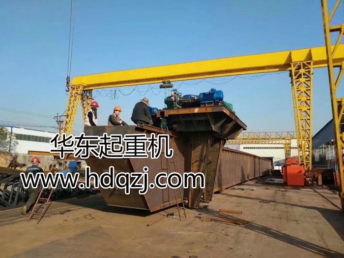 MDGtype32T-50MOn site production of partial hanging gantry crane