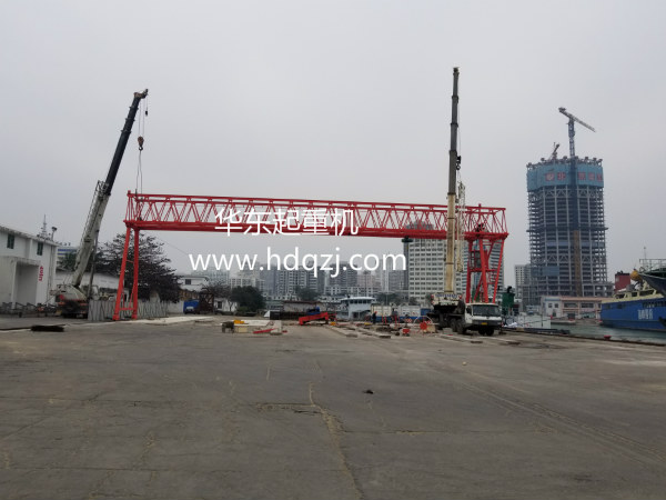 MGhdtype60T-35MBeam lifting machine construction site