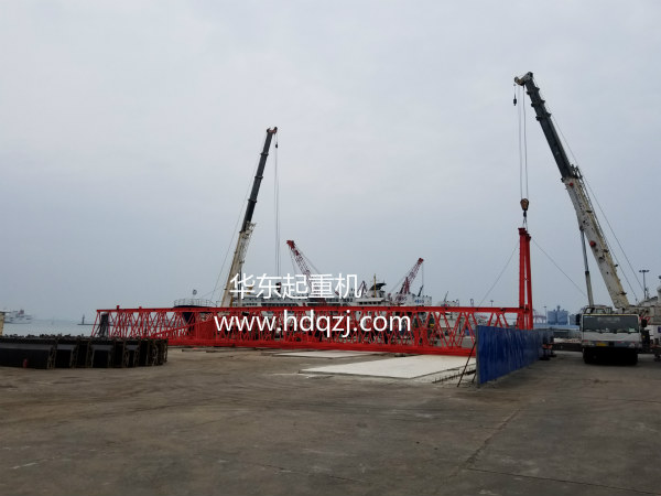 MGhdtype60T-35MBeam lifting machine construction site