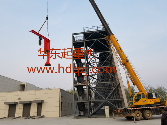 BZDtype1T-2.7MInstallation site of rotary arm crane