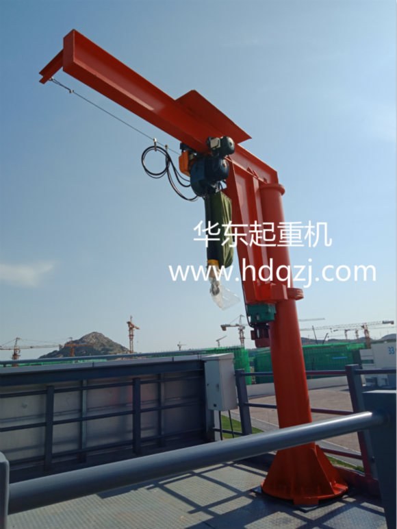 BZDtype1T-2.7MInstallation site of rotary arm crane