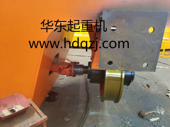 QLtype16T+16TProduction site of electromagnetic hanging beam crane