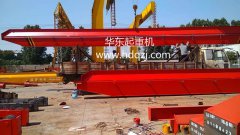 LDtype10T-16.74MElectric single beam bridge crane shipment