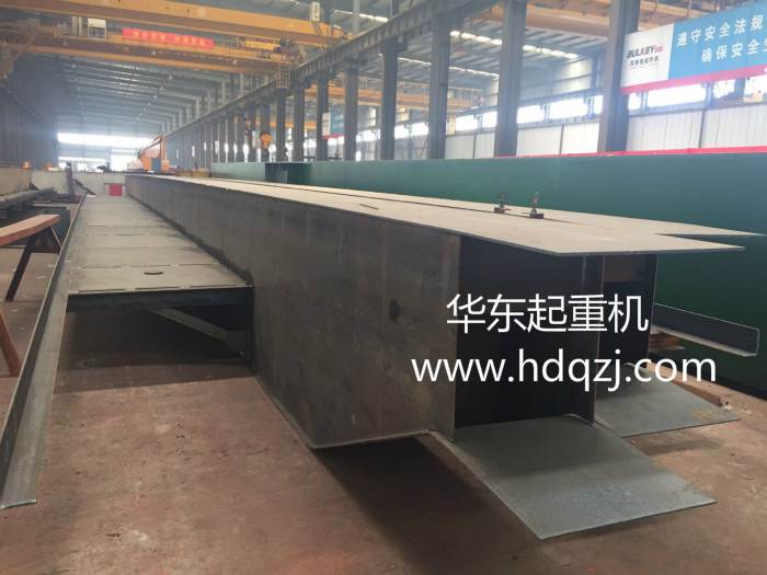 QDtype10T-16.9MDouble beam bridge crane shipment