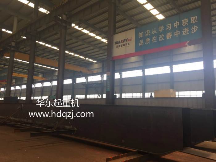 QDtype10T-16.9MDouble beam bridge crane shipment