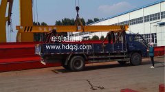 LDCtype2.8T-8MEuropean style electric single beam crane shipment