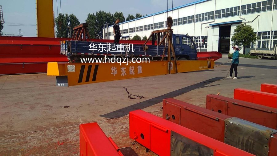 LDCtype2.8T-8MEuropean style electric single beam crane shipment
