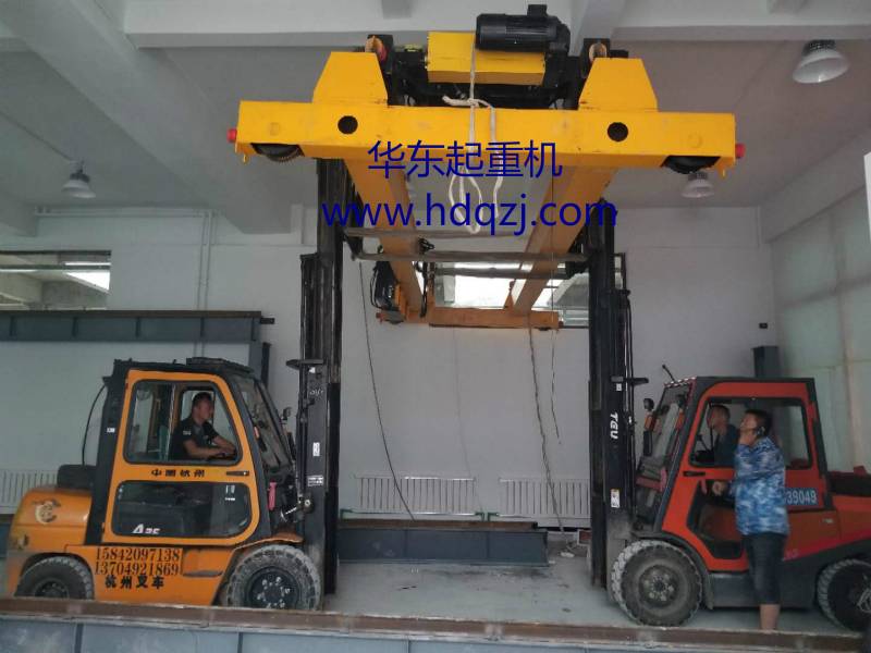 ELHEuropean style double beam electric hoist bridge crane