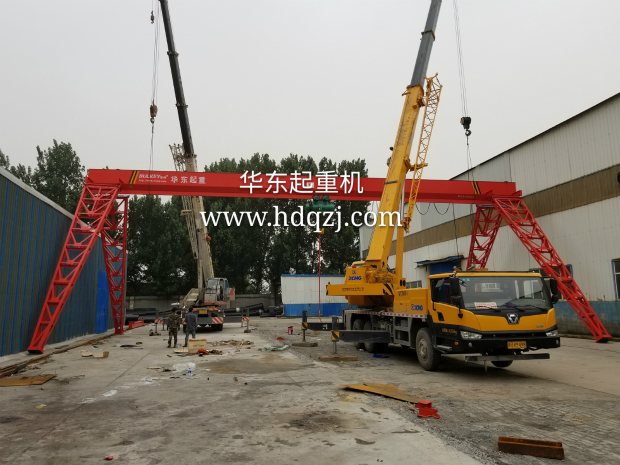 MHtype10T-22Mgantry crane with electric hoist 