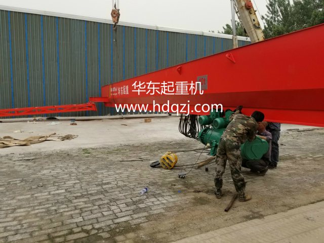 MHtype10T-22Mgantry crane with electric hoist 