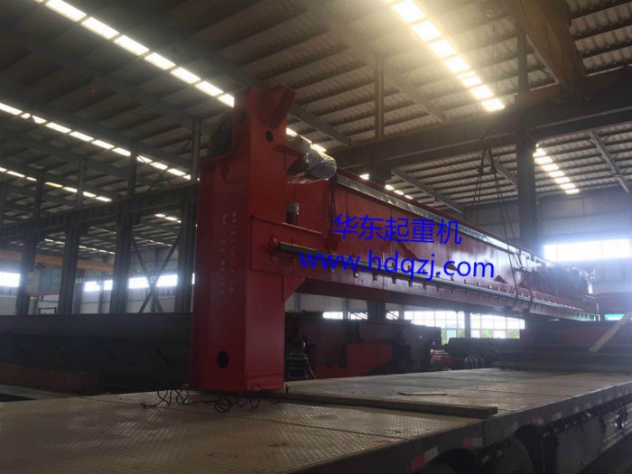 32/5tonLHDouble beam bridge crane with electric hoist
