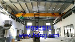 LDAInstallation site of electric single beam bridge crane