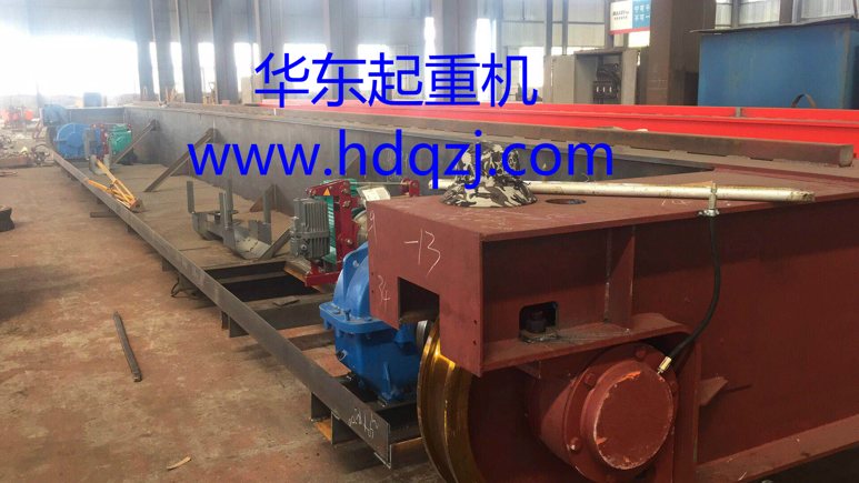 50/10tonQDYType double beam metallurgical bridge crane
