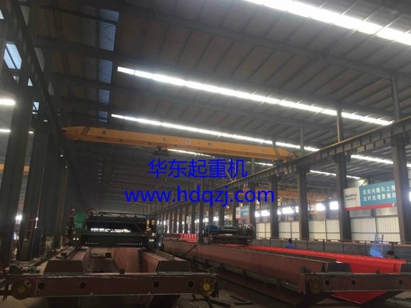 QDtype10T-22.5MEuropean double beam crane shipment