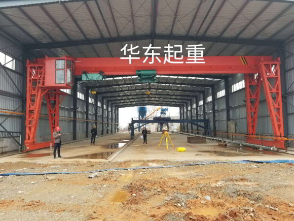 MHEType double hoist gantry crane|MHEType double hook gantry crane