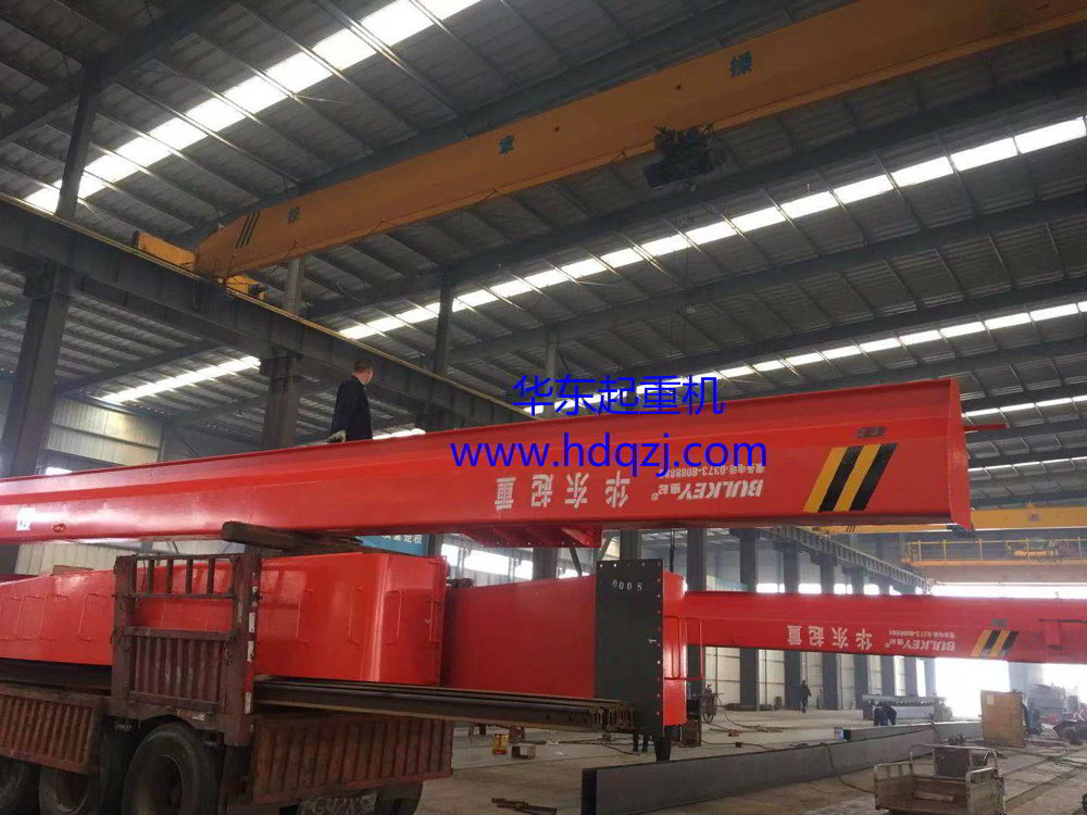 MHLtype5T-14MElectric hoist biased hanging gantry crane shipment
