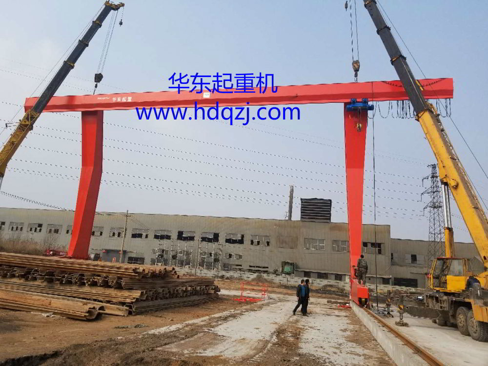 MHLType electric hoist inclined hanging gantry crane