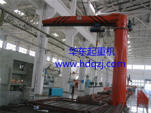 BZDV-pillar rotary arm crane|BZDSeries cantilever crane