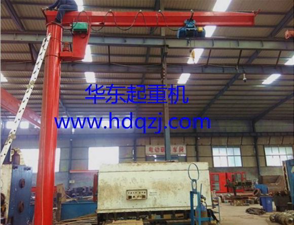 BZDV-pillar rotary arm crane|BZDSeries cantilever crane
