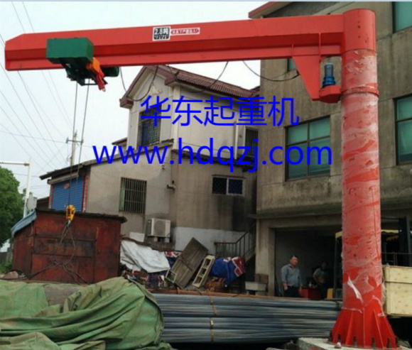 BZDV-pillar rotary arm crane|BZDSeries cantilever crane