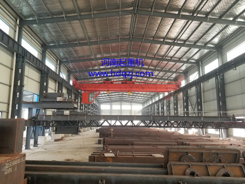 QEType double trolley bridge crane|QEType double hook bridge crane