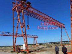 40+40Rental of ton double hook beam lifting machine|Rental of double trolley gantry crane