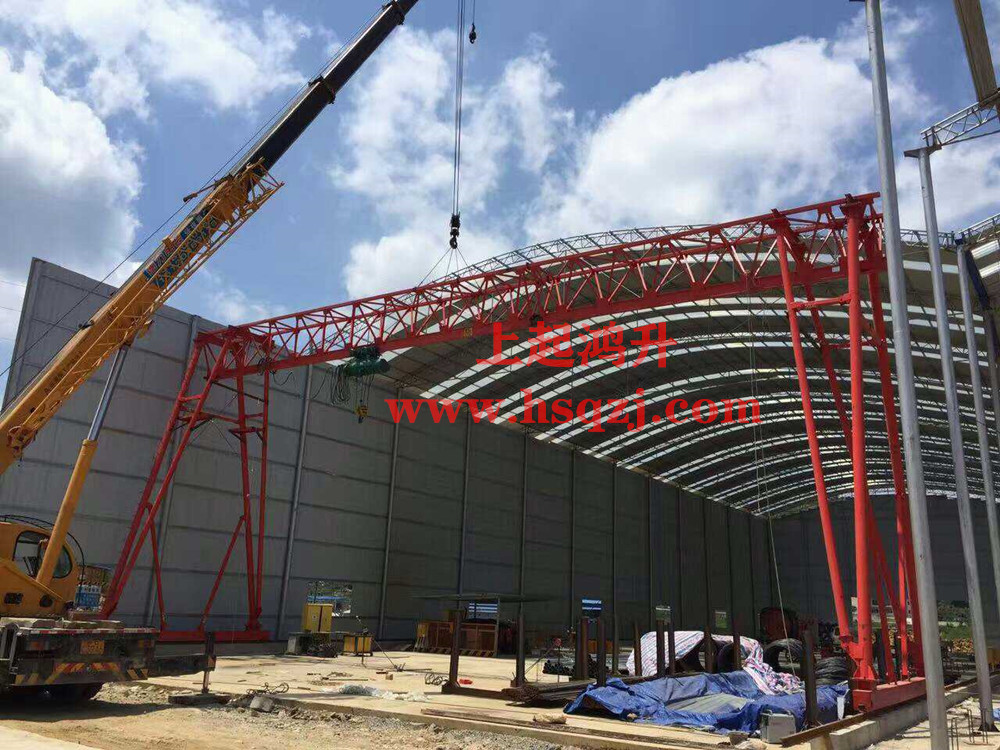 MHType inverted triangle single beam gantry crane|MHType inverted triangular gantry crane