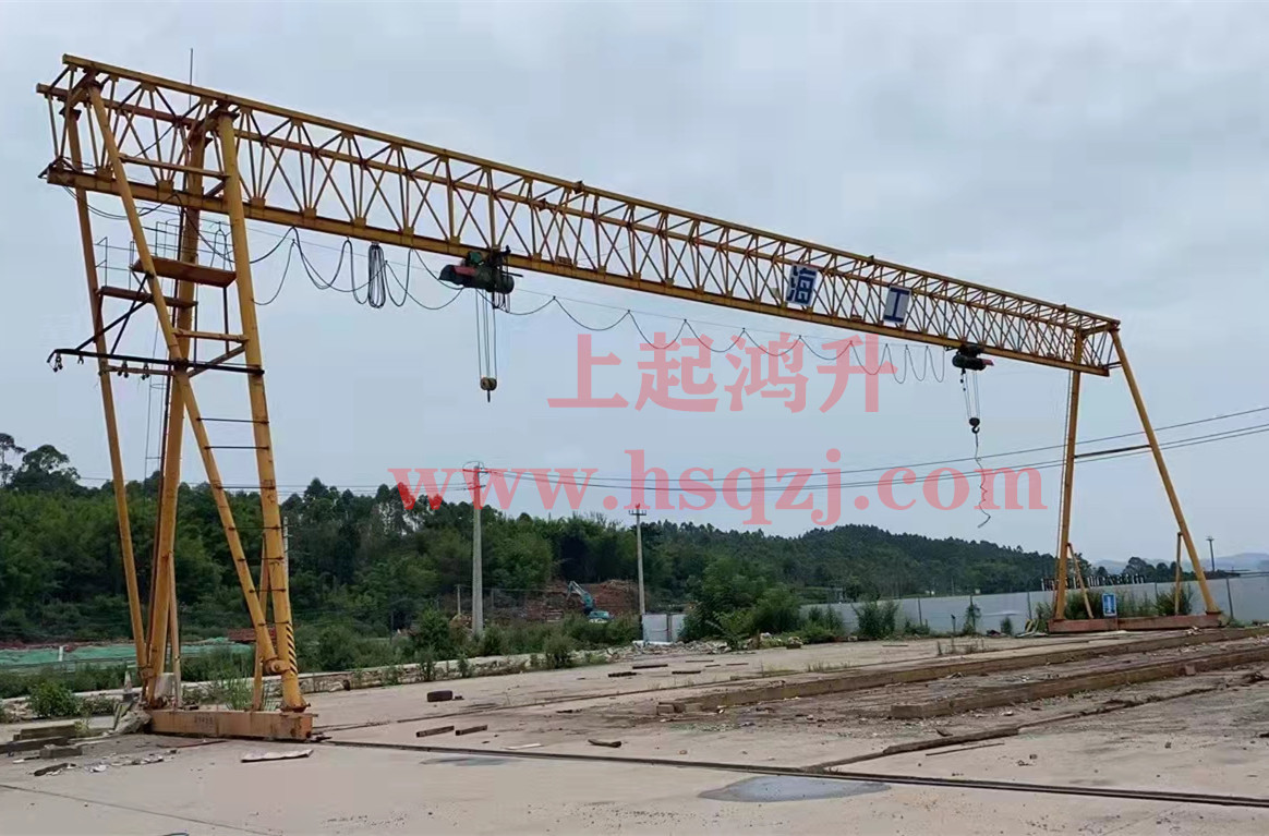10Rental of Tonlu Bridge Gantry Crane|10Rent of ton inverted triangular gantry crane