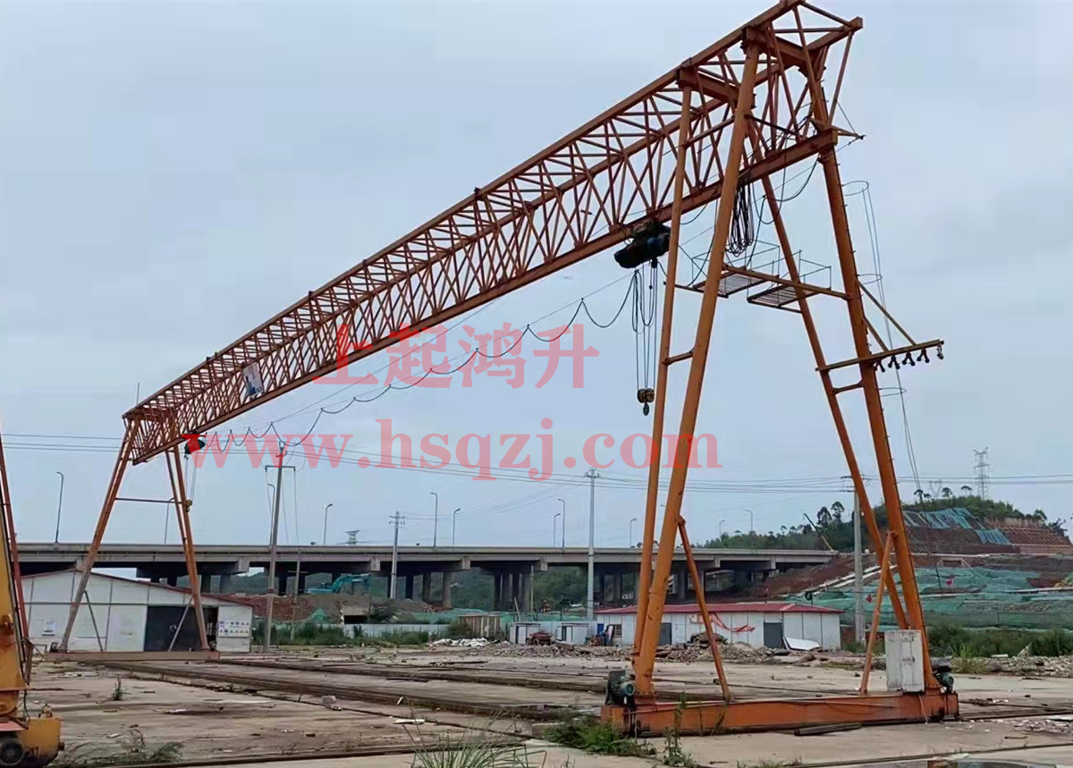 10Rental of Tonlu Bridge Gantry Crane|10Rent of ton inverted triangular gantry crane