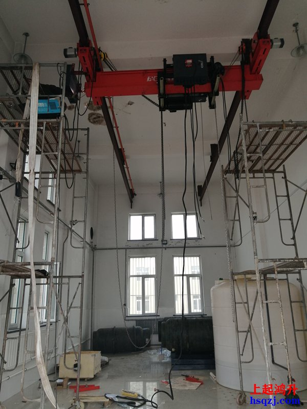 LXPicture of European style electric single beam suspension crane